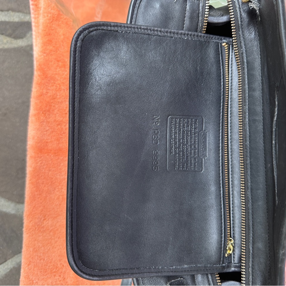 Coach Black Leather Bag - Picture 8 of 13